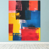 Chromatic Intersections Leinwanddruck (Insitu (Holzboden))