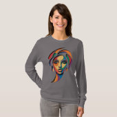 Chromatic Muse Portrait T-Shirt (Vorne ganz)
