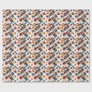 Chromatic Paw Prints Geschenkpapier