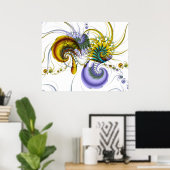 Chromatic Shrimp Poster (Heimbüro)