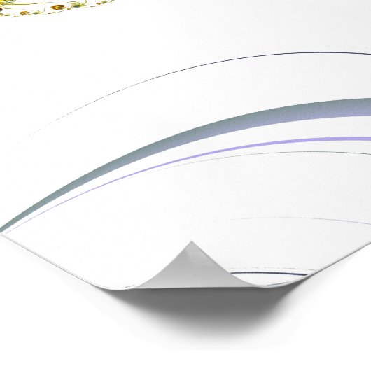 Chromatic Shrimp Poster (Ecke)