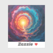 Chromatic Singularity - Square Vinyl Aufkleber (Blatt)