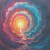 Chromatic Singularity - Square Vinyl Aufkleber (Vorderseite)