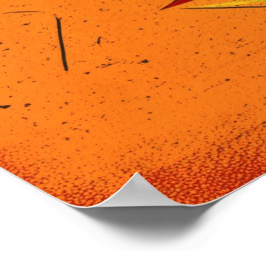 Chromatic Spiral – Mid-Century Abstract Motion  Poster (Ecke)