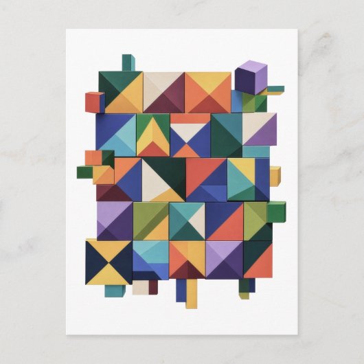 Chromatic Structure Postkarte (Vorderseite)
