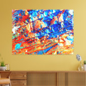 Chromatic Terrain Abstraction Leinwanddruck (Insitu (Wohnzimmer))