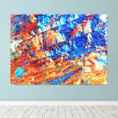 Chromatic Terrain Abstraction Leinwanddruck (Insitu (Holzboden))