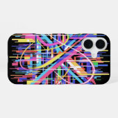 Chromatic Velocity iPhone 16 Hülle (Rückseite (Horizontal))