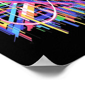 Chromatic Velocity Poster (Ecke)