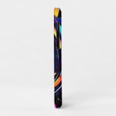 Chromatic Vortex Art Case-Mate iPhone Hülle (Hinten/Links)