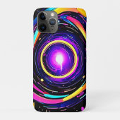 Chromatic Vortex Art Case-Mate iPhone Hülle (Rückseite)