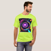 Chromatic Vortex Art T-Shirt (Vorne ganz)