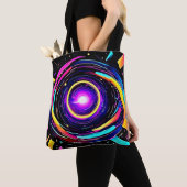 Chromatic Vortex Art Tasche (Von Nahem)