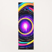 Chromatic Vortex Art Yogamatte (Vorderseite)