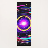 Chromatic Vortex Art Yogamatte (Rückseite)