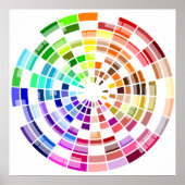 Chromatikkreis Poster (Vorne)