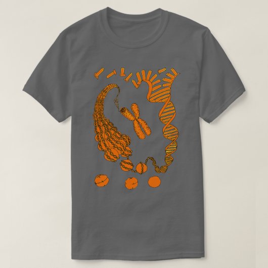 Chromatin-Struktur T-Shirt (Design vorne)