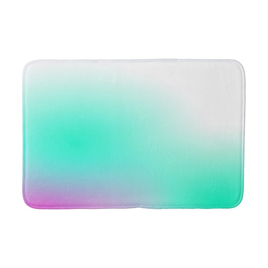 Chromatische Aurora Gradient Bath Mat Badematte (Vorderseite)