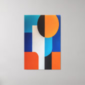 Chromatische Balance Leinwanddruck (Vorderseite)