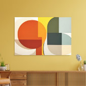 Chromatische Balance Leinwanddruck (Insitu (Wohnzimmer))
