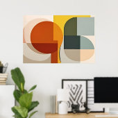 Chromatische Balance Poster (Heimbüro)