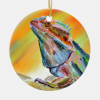 Chromatische bärtige Drache-Digital-Farbe