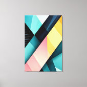 Chromatische Dynamik Leinwanddruck (Vorderseite)