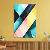 Chromatische Dynamik Leinwanddruck (Insitu (Wohnzimmer))