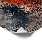 Chromatische Explosion Poster (Ecke)