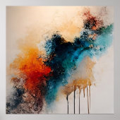 Chromatische Explosion Poster (Vorne)