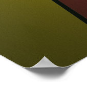 Chromatische Finsternis Poster (Ecke)
