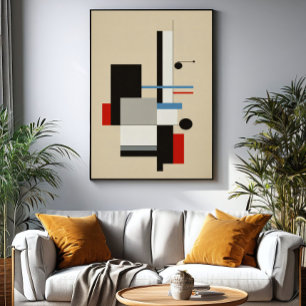 Chromatische Fragmente Leinwanddruck