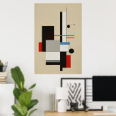 Chromatische Fragmente Poster (Heimbüro)
