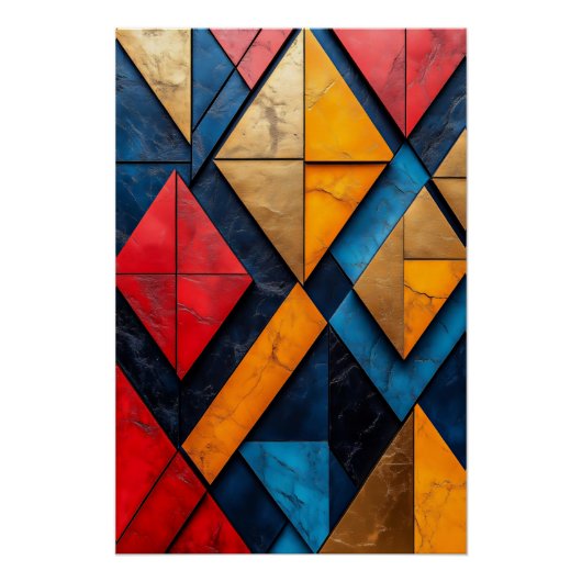 Chromatische Fragmente Poster (Vorderseite)