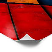 Chromatische Fragmente Poster (Ecke)