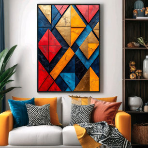Chromatische Fragmente Poster