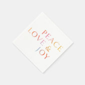 Chromatische Freude Serviette (Ecke)