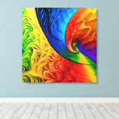 Chromatische Genese Leinwanddruck (Insitu (Holzboden))