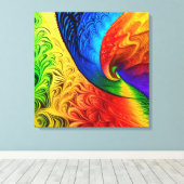 Chromatische Genese Leinwanddruck (Insitu (Holzboden))