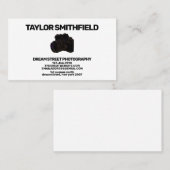  Chromatische Holographische Fotografie Visitenkarte (Vorne/Hinten)