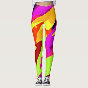 Chromatische Kunstfusion Leggings