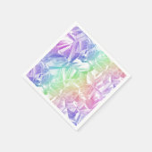 chromatische Realität : Papierblatt Serviette (Ecke)