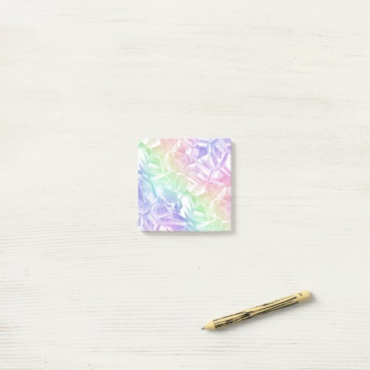 chromatische Realität: Post-it Klebezettel (Auf Schreibtisch)