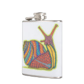 Chromatische Schnecke-Flasche Flachmann (Links)