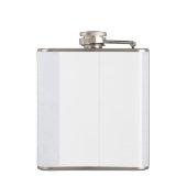 Chromatische Schnecke-Flasche Flachmann (Rückseite)