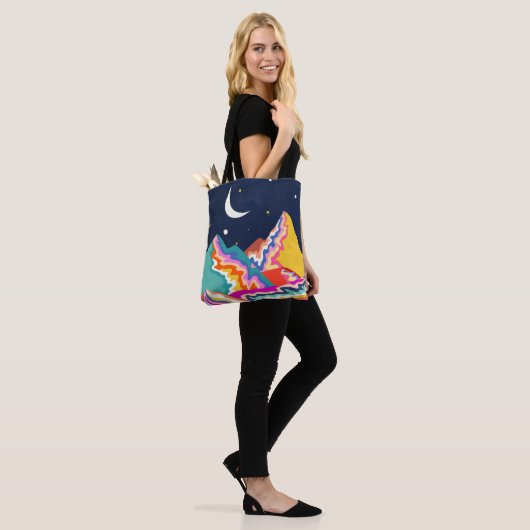 Chromatische Spitzen Tasche (Am Model)