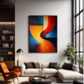 Chromatische Strömung Poster