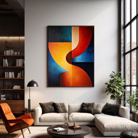 Chromatische Strömung Poster