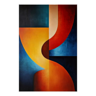 Chromatische Strömung Poster