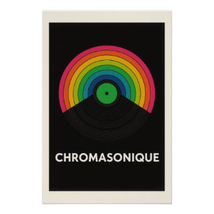 🌈 - Chromatische Tonexplosion Poster